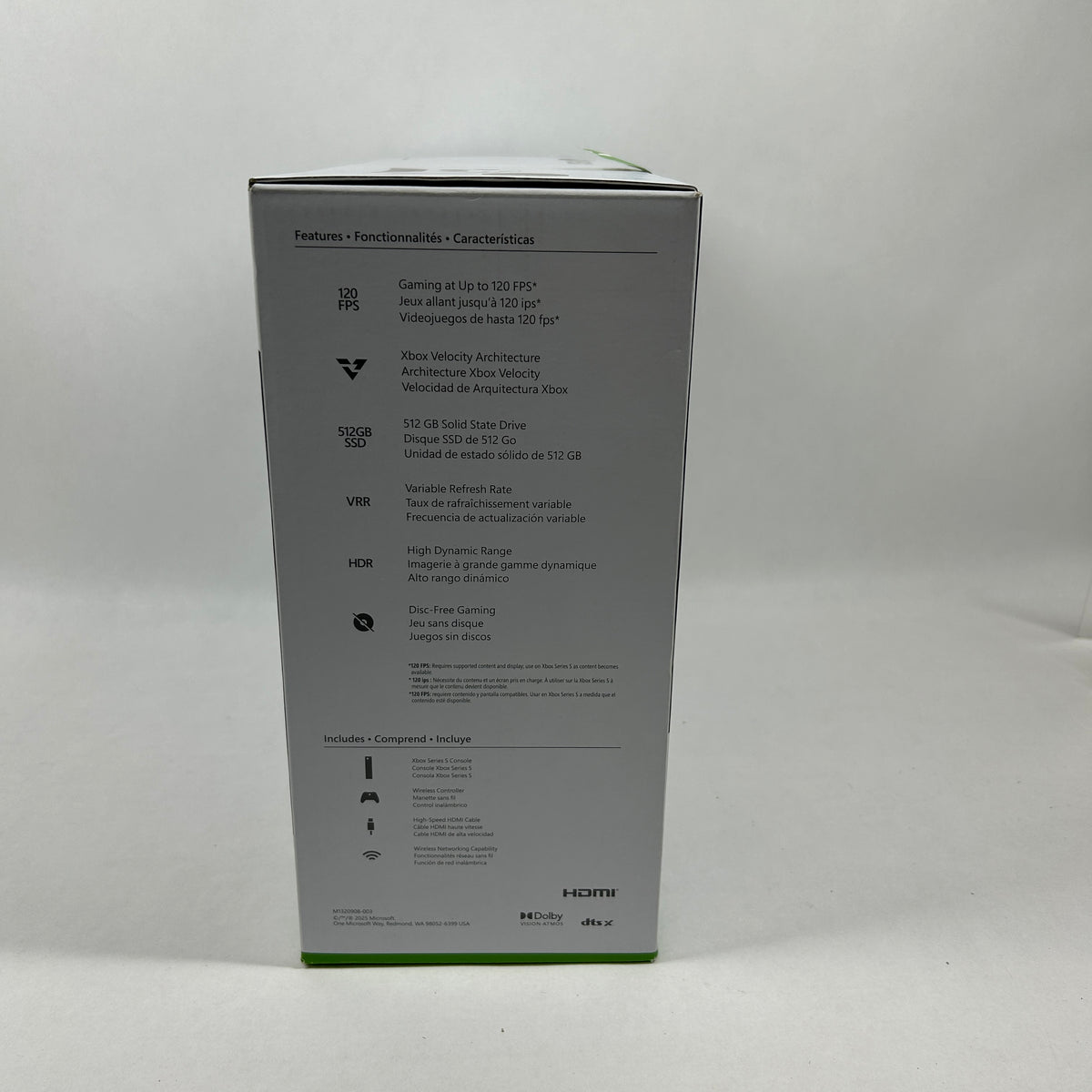 Microsoft Xbox Series S 512GB Console Gaming System White 1883