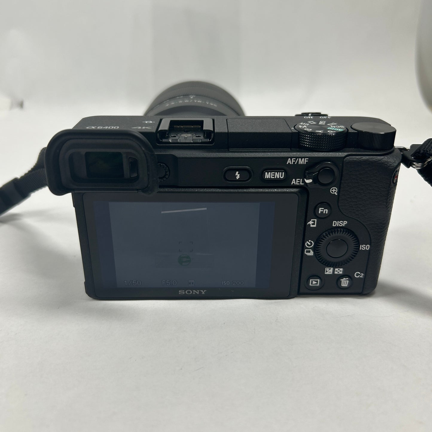 Sony Alpha A6400 24.2MP Mirrorless Camera 652 Shutter Count With Lens and Bag