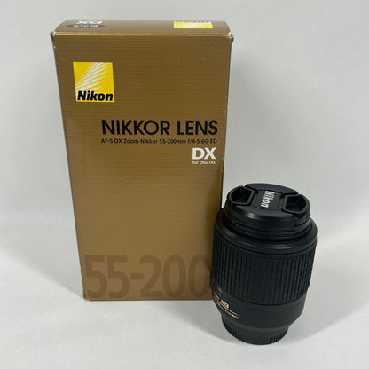 Nikon AF-S DX Zoom-Nikkor 55-200mm f/4-5.6G ED Camera Lens