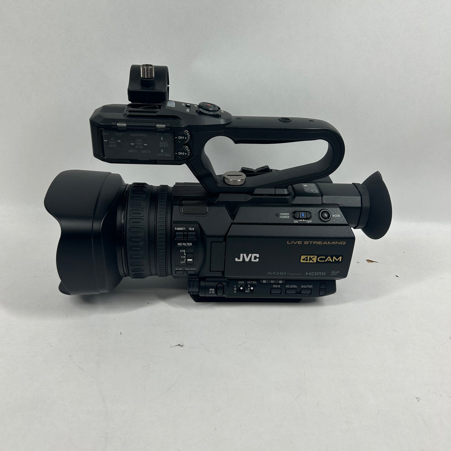 JVC Digital8 Camcorder 4K Video Camcorder GY-HM250U