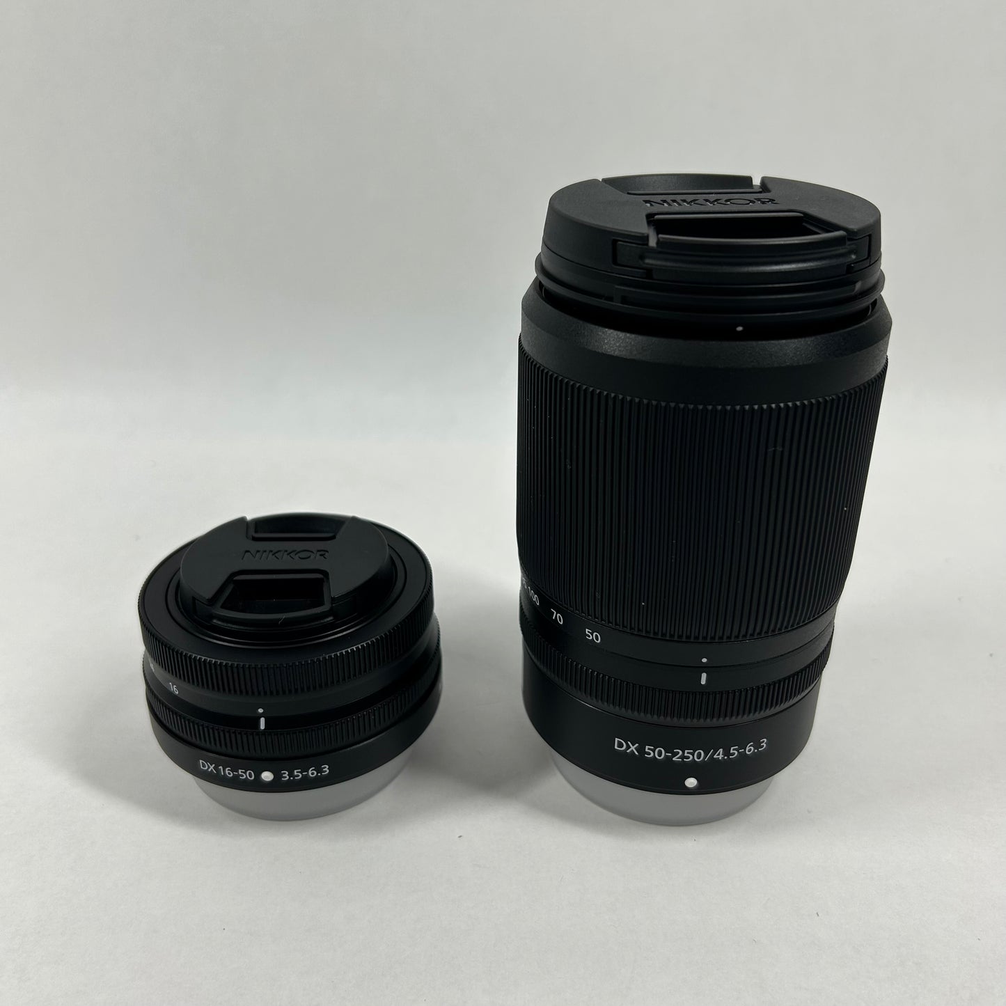 Nikon Z50 DX 16-50 + DX 50-250 Kit 20.9MP Digital Camera 658 Shutter Count