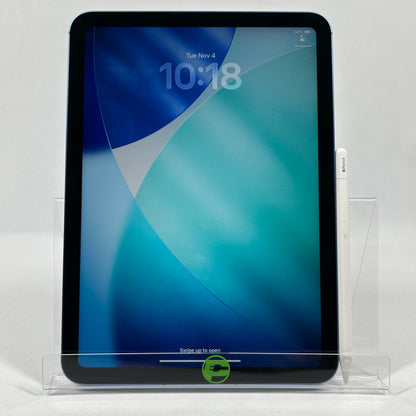Unlocked Apple iPad 11" (A16) 128GB 26.0.1 Blue MD7G4LL/A
