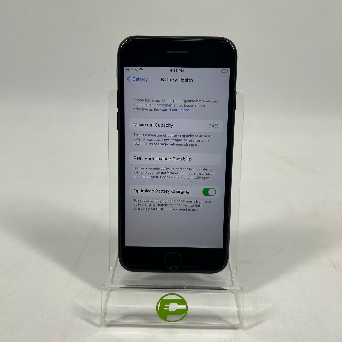 Unlocked Apple iPhone SE 64GB Black MX9D2LL/A