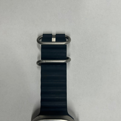 Unlocked Apple Watch Ultra 2 49MM Blue Titanium Blue Ocean Band MREG3LL/A