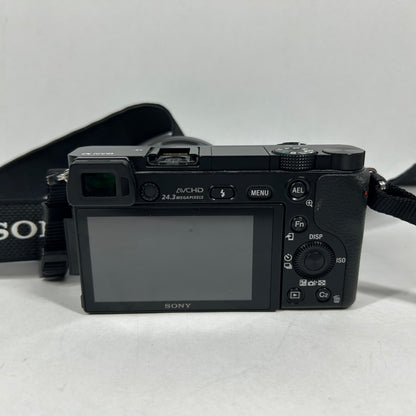 Sony Alpha A6000 24.3MP APS-C 16-50mm Lens Camera 556 Shutter Count