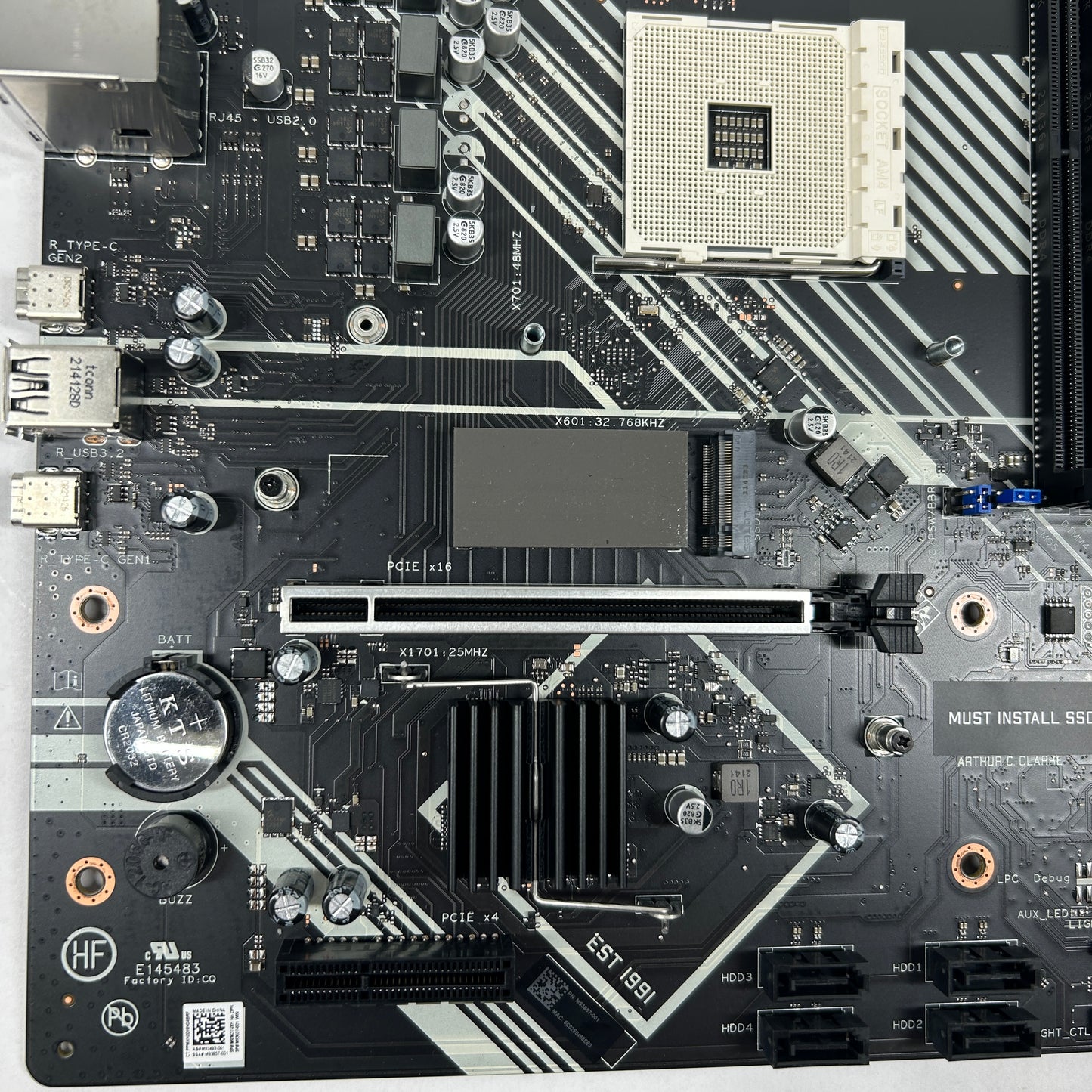 HP OMEN FUZZY SLIPPERS AM4 mATX AMD DDR4 Motherboard