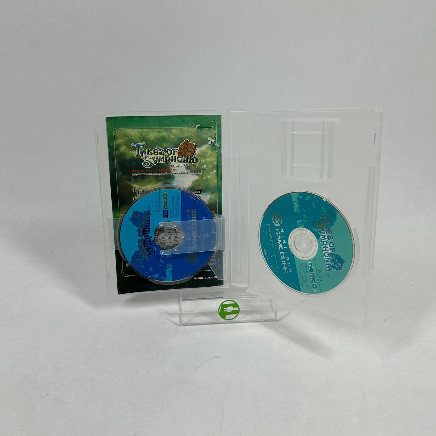 Nintendo GameCube Console Gaming System DOL-001 Green Tales of Symphonia Japan Special Edition   READ