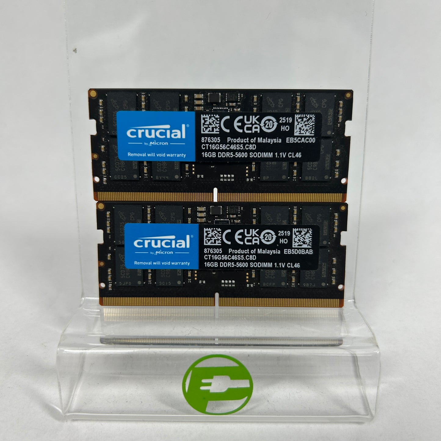 Crucial CT16G56C46S5.C8D 32GB (2x16GB) RAM DDR5 5600MHz