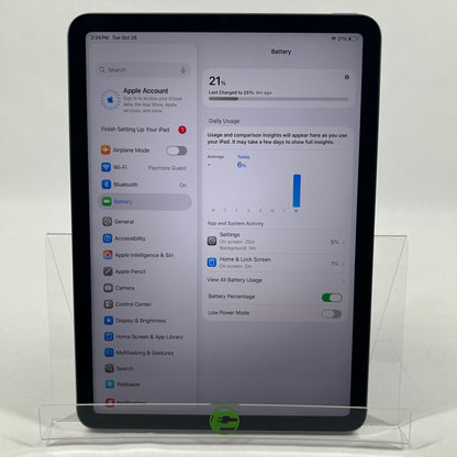 WiFi Only Apple iPad Air 5th Gen 256GB Purple MME63LL/A