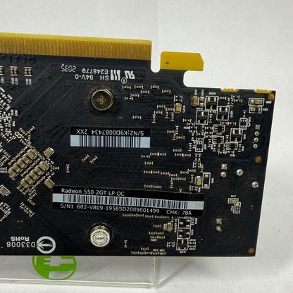 MSI Radeon RX 550 2GT LP OC 2GB GDDR5 Graphics Card