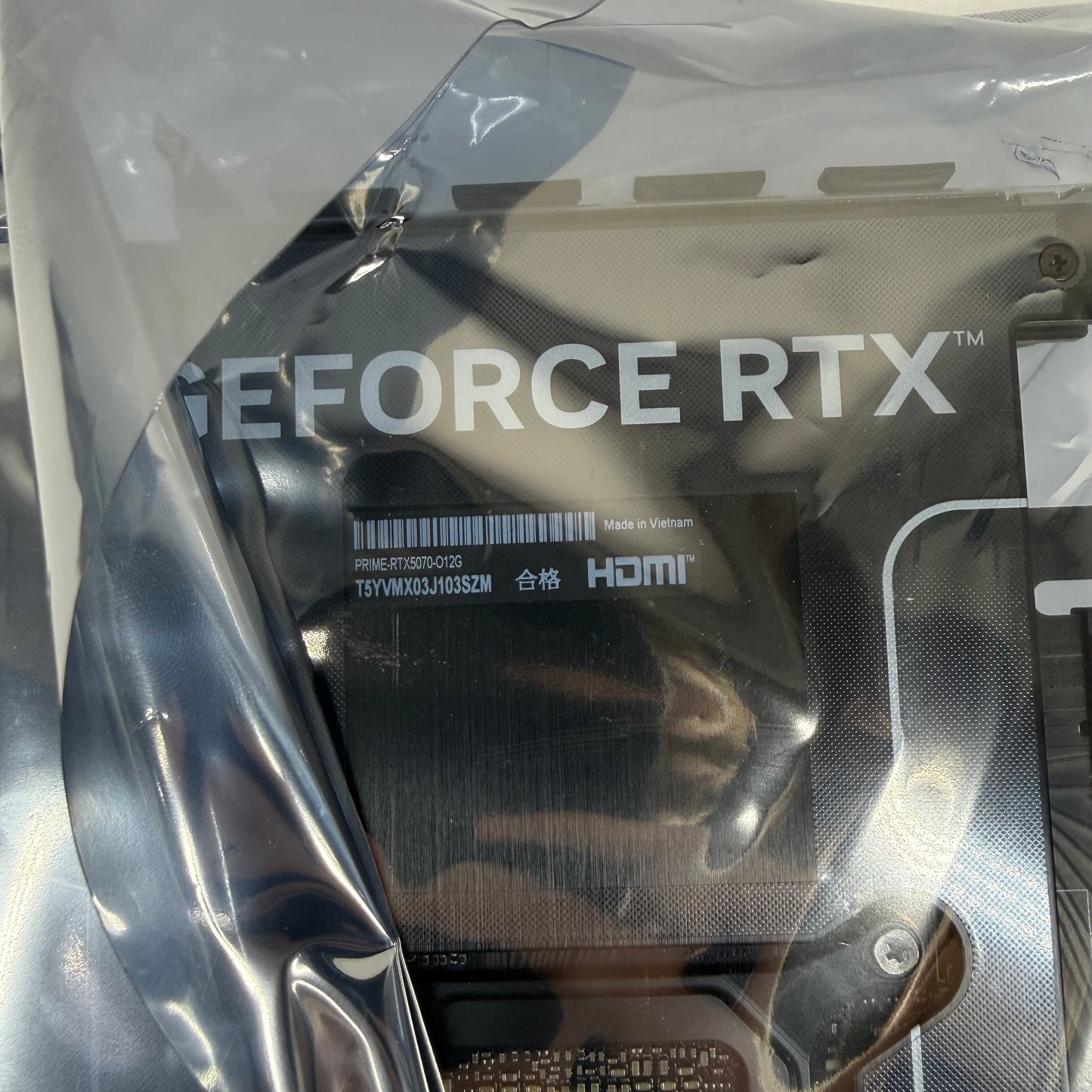New Asus GeForce RTX 5070 Prime OC Edition 12GB GDDR7 Graphics Card Warranty