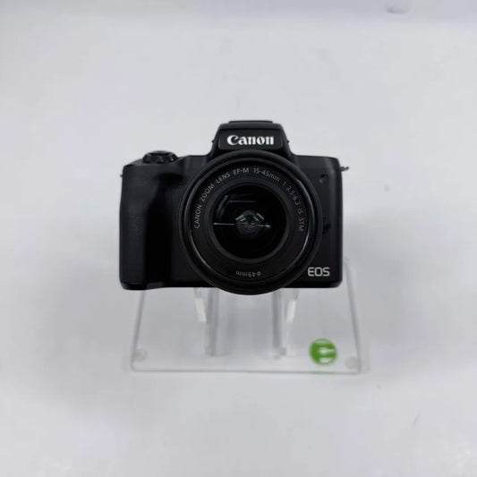 Canon EOS M50 24.1MP Digital SLR DSLR Camera With 15-45mm Lens