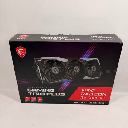 MSI Radeon RX 6800 XT Gaming Trio Plus 16GB GDDR6 Graphics Card 912-V395-034