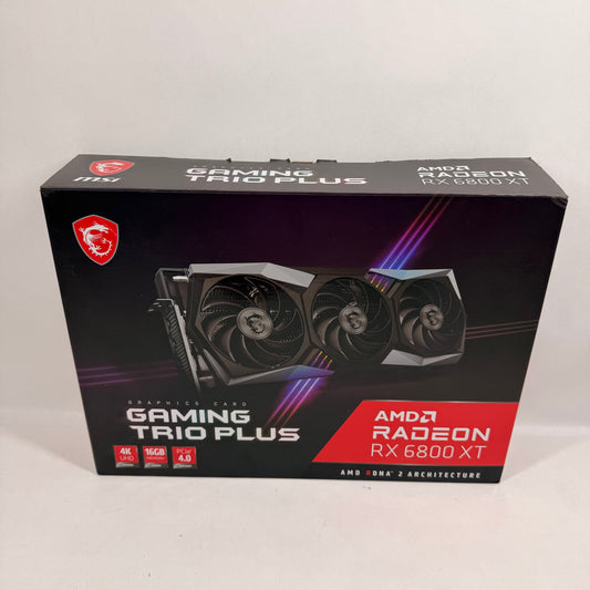MSI Radeon RX 6800 XT Gaming Trio Plus 16GB GDDR6 Graphics Card 912-V395-034