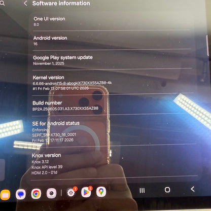 WiFi Only Samsung Galaxy Tab S11 11.0" 256GB Black SM-X730