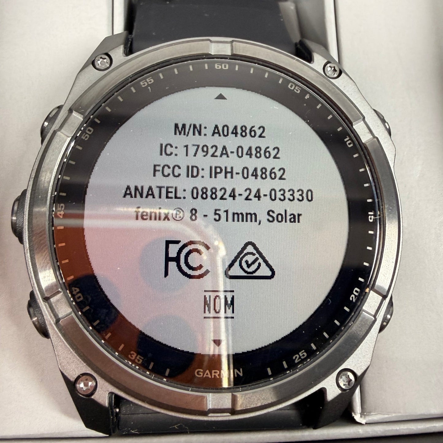 Garmin Fenix 8 Solar 51mm GPS Watch A04862